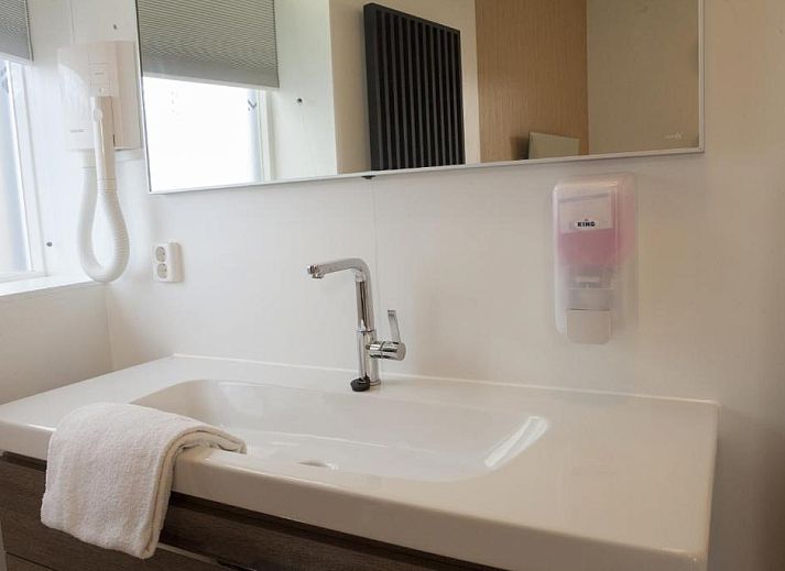 Comfortabele slaapkamer in Stadslogement Kingsize, bed and breakfast in Sneek, Friesland.