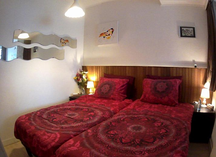 Imagine My B&B in Rotterdam with charming outdoor space and colorful canopy.