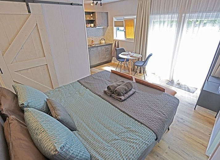 Veranda van Huisje in Elim, bed and breakfast in Elim, Zuidwest Drenthe, perfect voor ontspanning in de natuur.