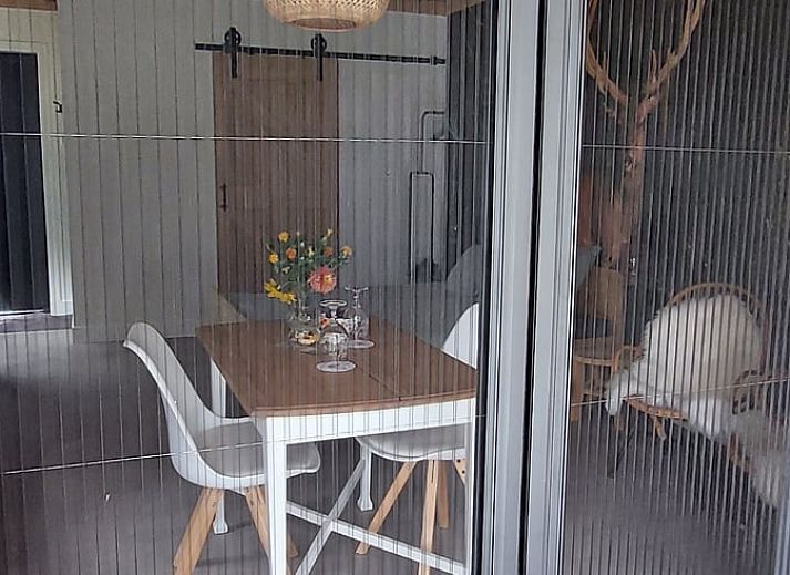 Komfortables Schlafzimmer im Ferienhaus in Stroe, Veluwe, Gelderland.