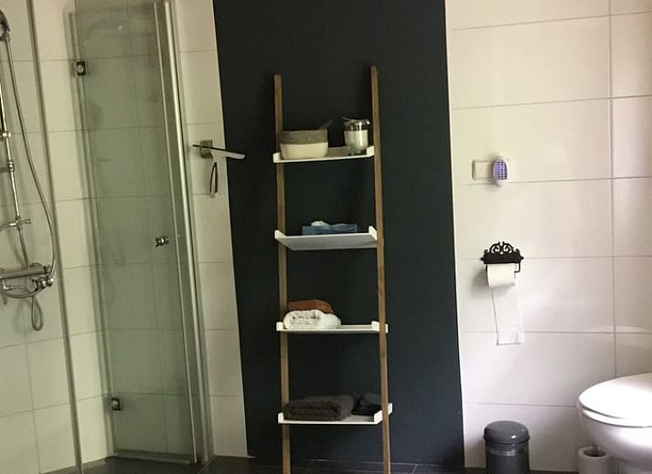 Gezellige zithoek in Vakantiehuis in Oene, Veluwe, met comfortabele stoelen en bloemen voor een ontspannen verblijf.
