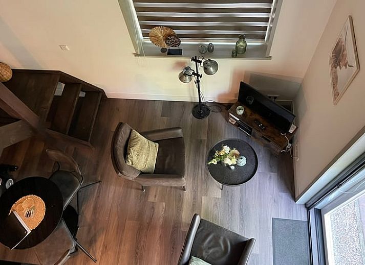 Gezellig vakantiehuisje in Noordwijk, Zuidwest Groningen, omringd door groen, ideaal voor een ontspannen verblijf.