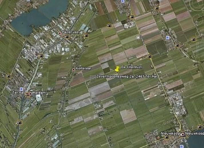 De Uilentuin bed and breakfast in Ter Aar met groene tuin en rustieke buitenruimte in het Groene Hart van Zuid-Holland.