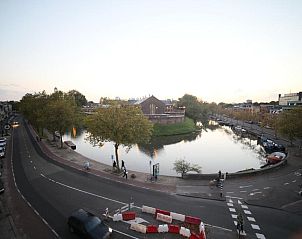 Prachtig uitzicht over de singel vanuit B&B de Singel, Utrecht. Ideale bed and breakfast in Utrecht eo.