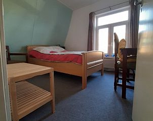 Gezellige slaapkamer in Gasthof de Tukkel, Heeten, met veel natuurlijk licht en een comfortabele ambiance in Overijssel.