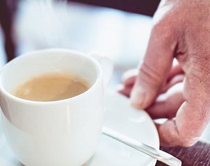 Verse koffie in Vakantiehuis in Oudewater, Utrecht. Begin je ochtend goed in een bed and breakfast.