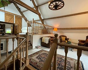 Sfeervolle binnenruimte van Huisje in Arnemuiden, bed and breakfast in Zeeland.