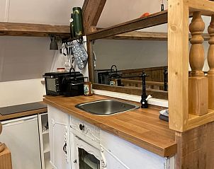 Keukenhoek in Huisje in Arnemuiden, bed and breakfast in Arnemuiden, Zeeland.